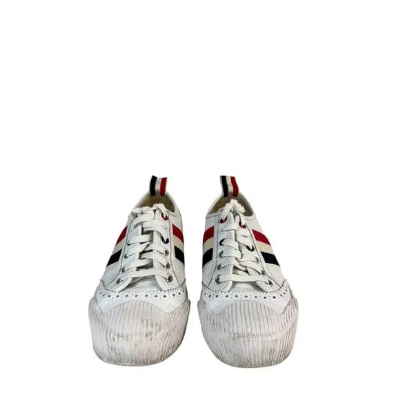 [BUNJANG] Thom Browne Pebble Grain Leather Low Top Shoes / 37 / 톰브라운 페블 그레인 레더 로우탑