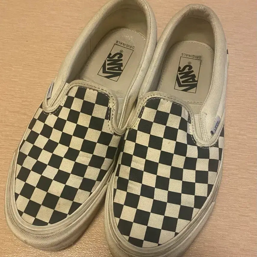 [BUNJANG] Vans Vault Checkerboard Slip-On (Size 260) / 반스 볼트 체커보드 슬립온 260