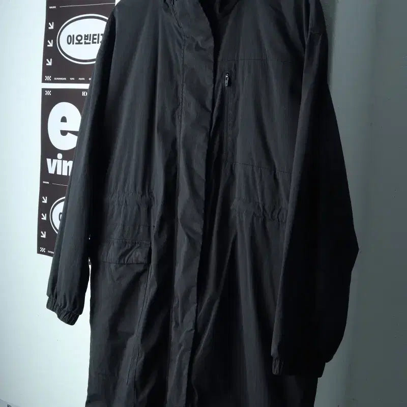[BUNJANG] Mulawear Zip-up Windbreaker Jumper Jacket Long Fishtail / W(L-XL) 뮬라웨어 집업 바람막이 점퍼자켓 롱 피쉬테일-H38367