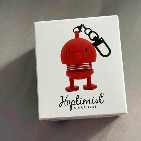 [BUNJANG] Hoptimist Bumble S Red Spring Keychain / Hoptimist 스프링 키링 레드 홉티미스트 범블 S 레드 키링