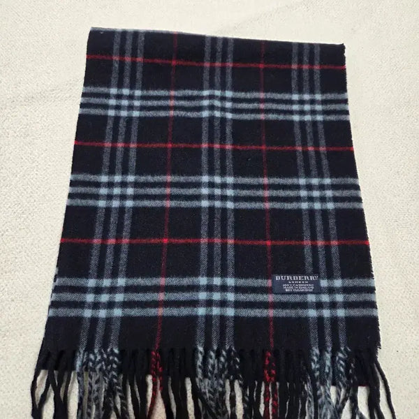 [BUNJANG] Burberry Cashmere Check Muffler / 캐시미어 버버리 체크 머플러