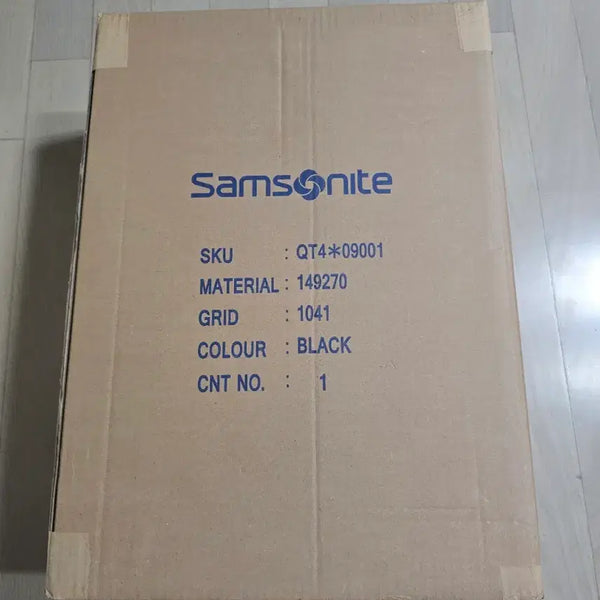 [BUNJANG] Samsonite Cedric Backpack QT4 Black / 샘소나이트 CEDRIC 백팩 QT4 블랙 미개봉 선물용 가능