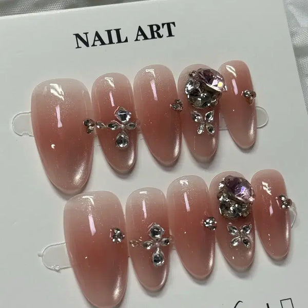 [BUNJANG] Handmade Nail Tips (Medium, 2.5cm) / 수제네일팁 M(2.5cm)
