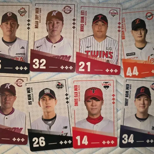 [BUNJANG] Buldak Ramen KBO Edition Photocards / 팔도비빔면 kbo 카드
