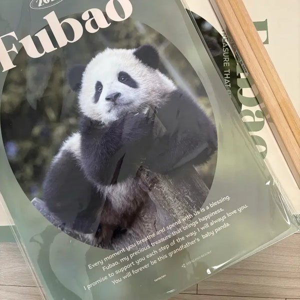 [BUNJANG] Fu Bao Wall Calendar Scroll Bundle Set / 푸바오 벽걸이 캘린더 족자 일괄