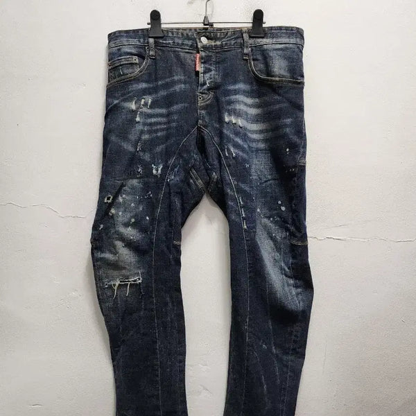 [BUNJANG] DSQUARED2 Washing Damage Denim Pants / 디스퀘어드2 워싱 데미지 데님