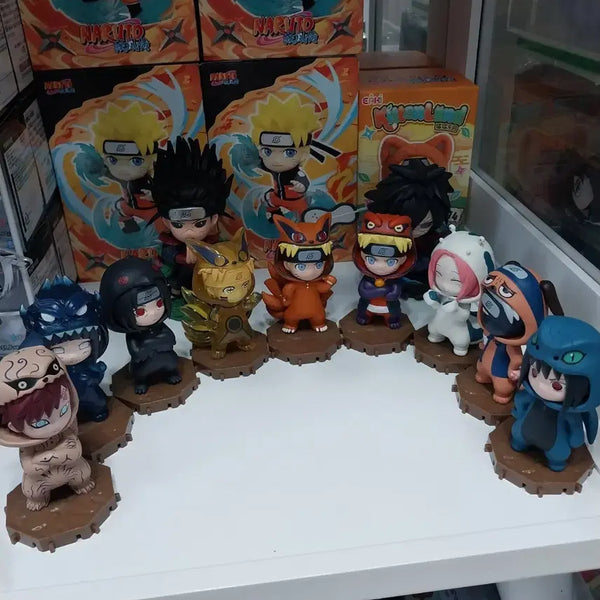 [BUNJANG] Naruto 9-Piece Figure Set / 나루토 코스프레 9종 풀셋  정품세트
