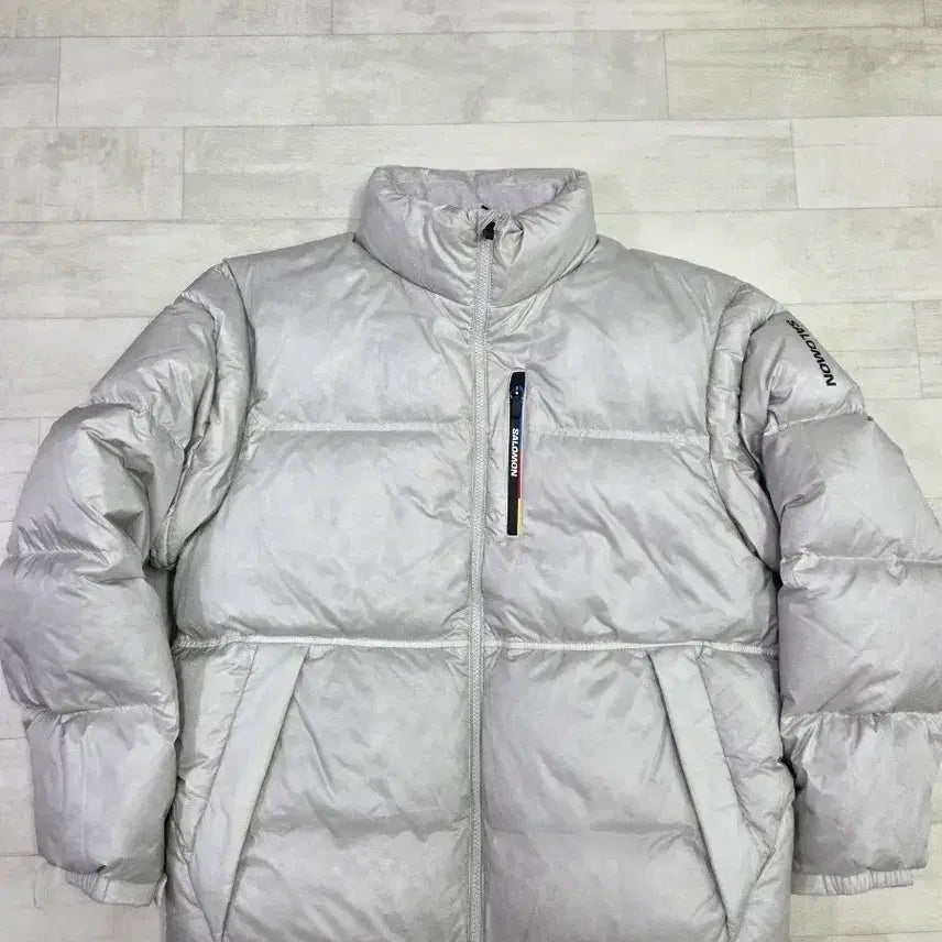 [BUNJANG] Salomon Contour Down Jacket Grey L / 살로몬 컨투어 다운자켓 그레이 L LC2581000