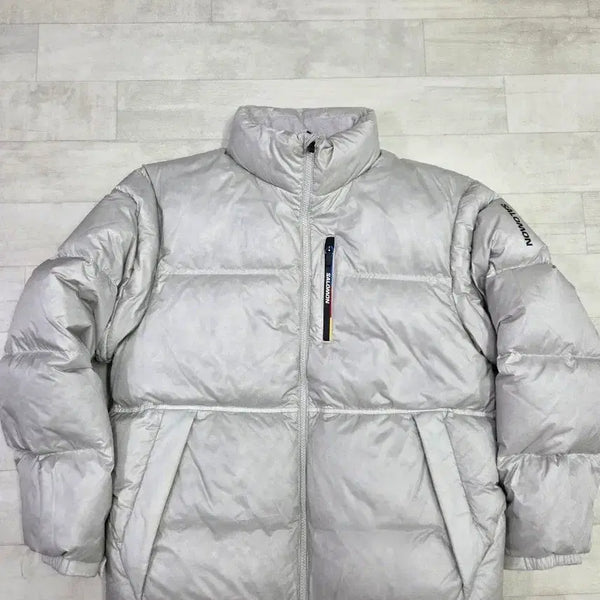 [BUNJANG] Salomon Contour Down Jacket Grey L / 살로몬 컨투어 다운자켓 그레이 L LC2581000