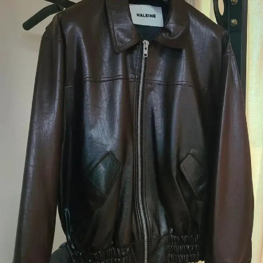 [BUNJANG] Allene Leather Jacket / 알렌느 레더자켓 2