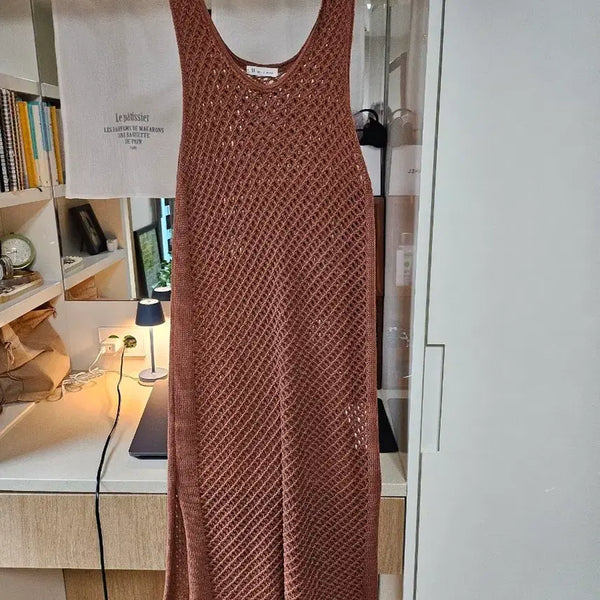[BUNJANG] IT MICHAA Knit Maxi Dress / 잇미샤 니트 맥시 원피스