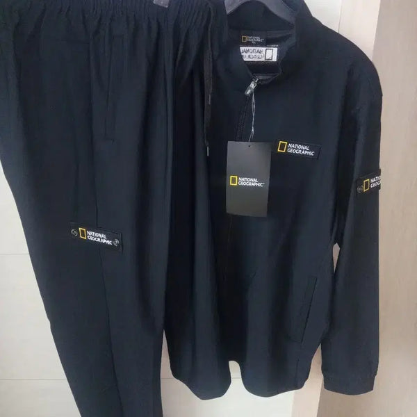 [BUNJANG] National Geographic Spring/Fall Set XL Black / 내셔널지오그래픽 춘추용 세트 XL 블랙
