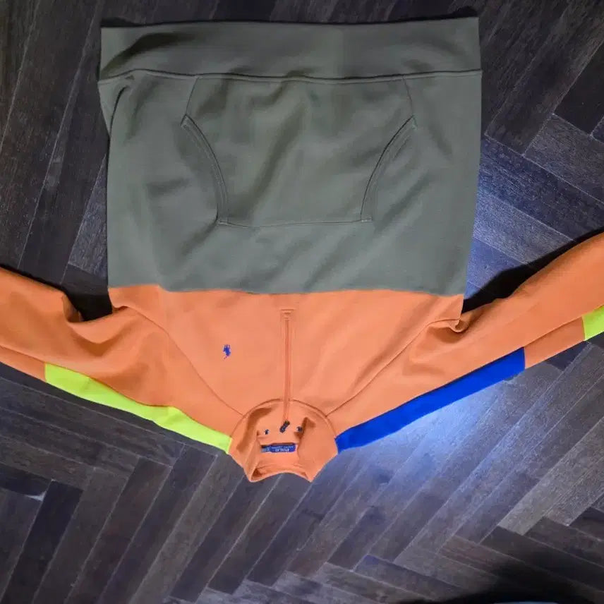 [BUNJANG] Polo Ralph Lauren Half-Zip Sweatshirt / 폴로 랄프로렌 반집업 맨투맨