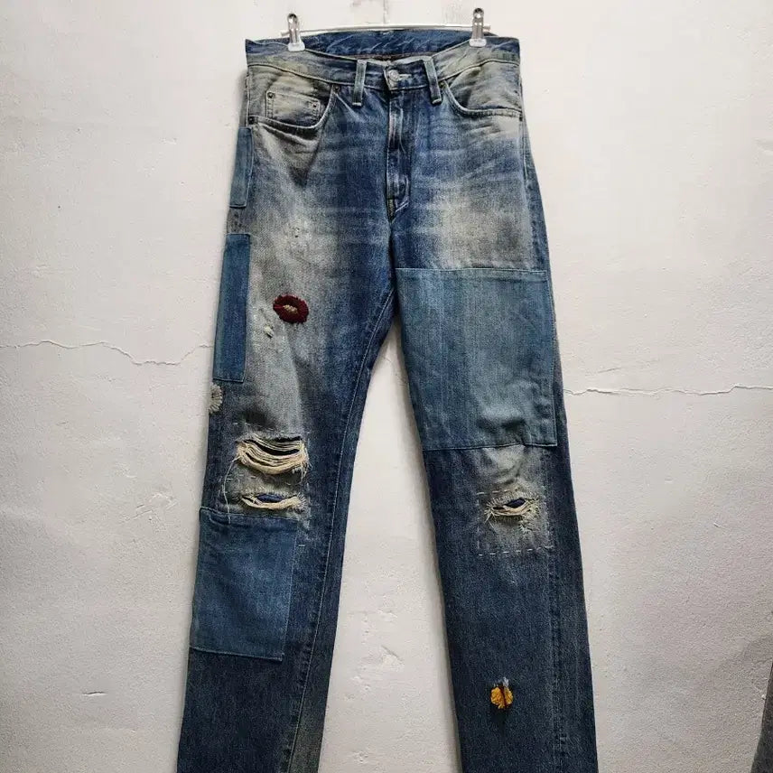 [BUNJANG] Levi's 501Z XX Patchwork Jeans / LVC 리바이스 501Z XX 패치워크 청바지