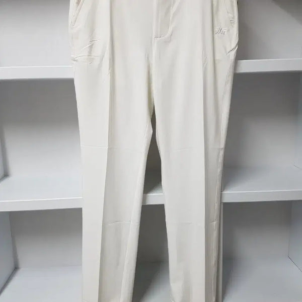 [BUNJANG] Luxury White Pattern Woven Golf Pants / 골프 우븐 럭셔리 화이트 패턴  팬츠!