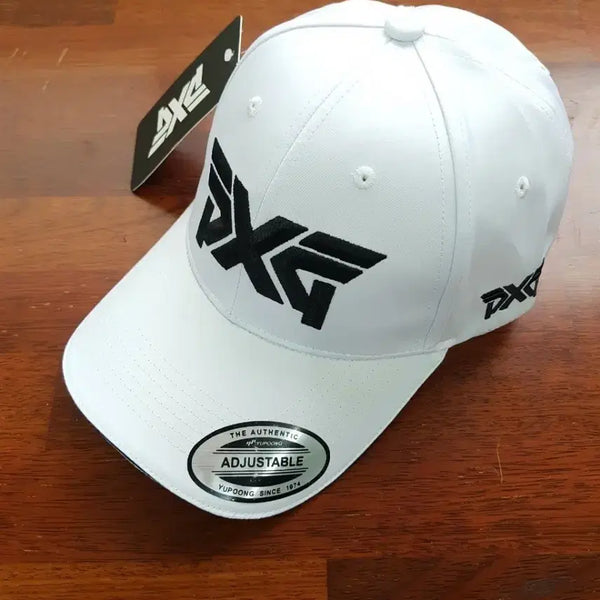 [BUNJANG] Golf Embroidered Logo White Cap / 골프 자수로고 화이트 캡 모자!