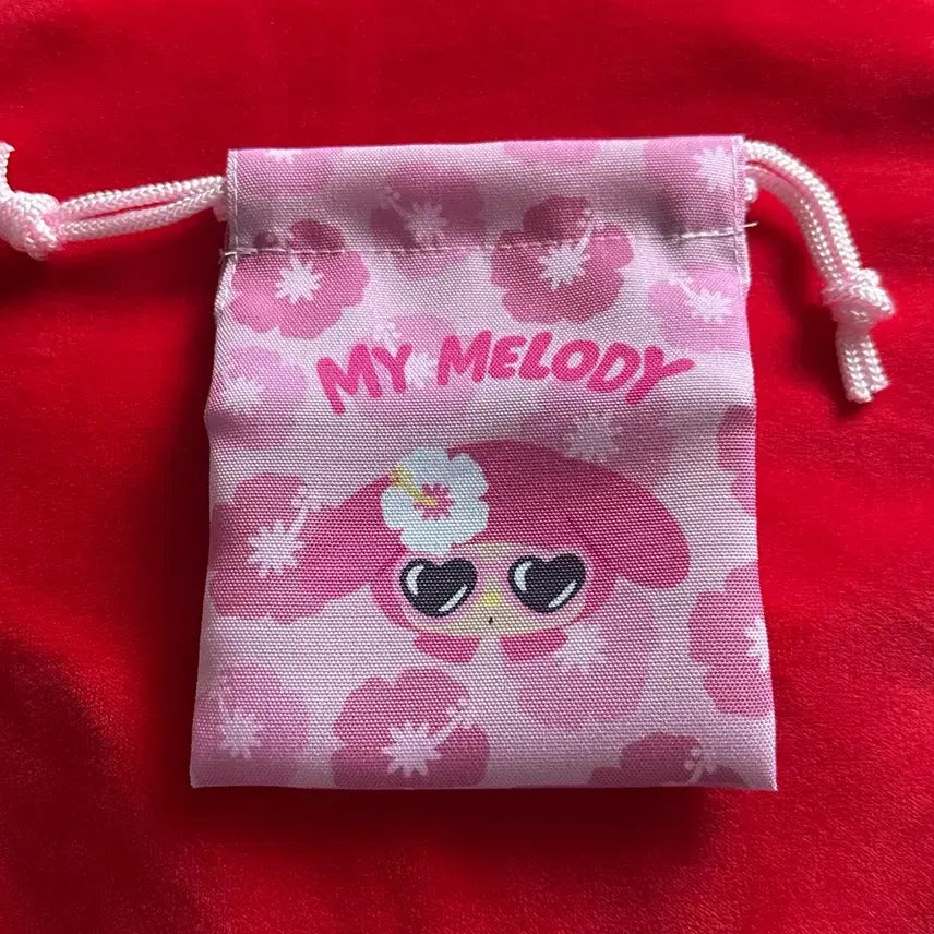 [BUNJANG] Sanrio My Melody Drawstring Pouch (Tanning) / 태닝 산리오 복조리 파우치 마이멜로디