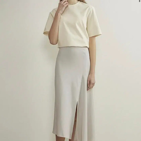 [BUNJANG] The Cashmere Long Skirt / 더캐시미어 스커트