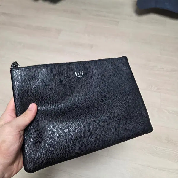 [BUNJANG] Daks Leather Clutch Bag / 닥스 클러치백