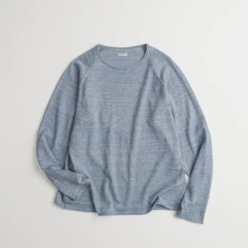 [BUNJANG] Behave Roll Neck Linen Knit Sea Blue / (4)비헤비어 롤넥 린넨 니트 씨블루