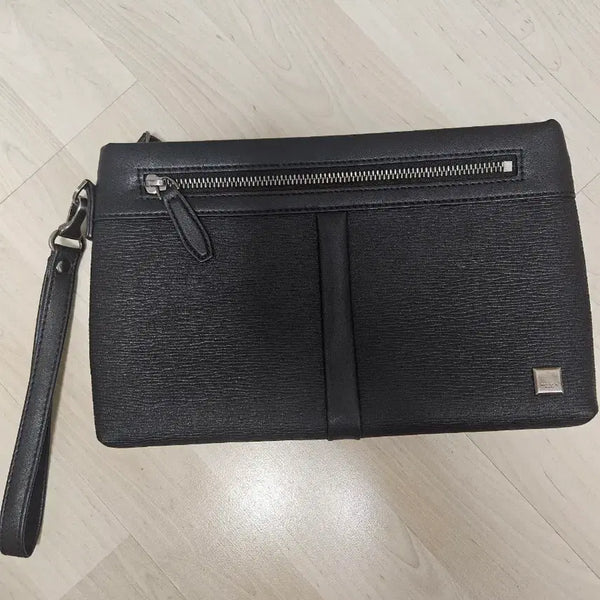 [BUNJANG] Genuine Leather Clutch Bag / 가죽 클러치