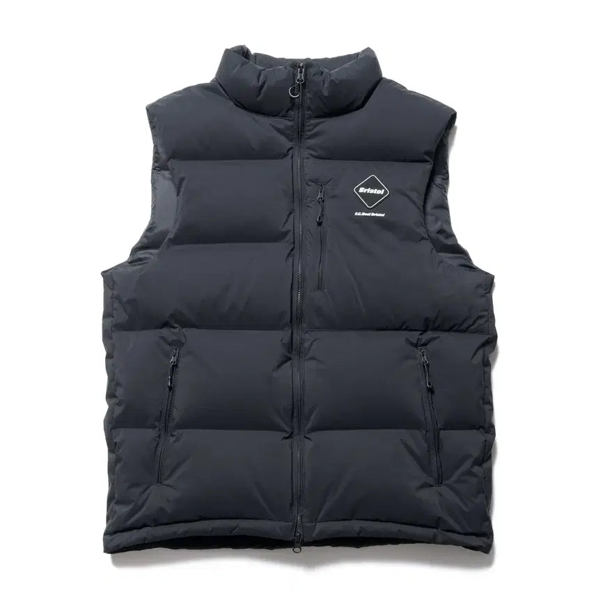 [BUNJANG] FCRB Down Vest Black XL / FCRB 다운 베스트 블랙
