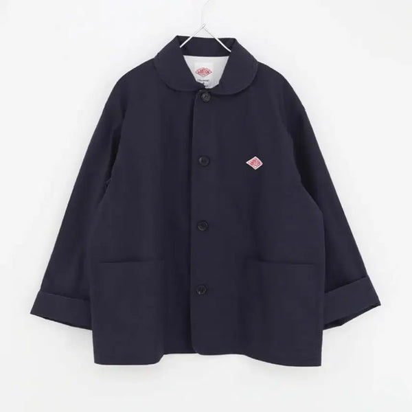 [BUNJANG] Danton Women's Round Collar Cotton Jacket Navy / 단톤 우먼스 둥근 카라 코튼 자켓