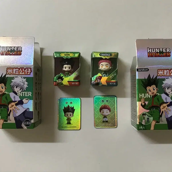 [BUNJANG] Hunter x Hunter Gon & Hisoka Rice Ball Figure Bundle / 헌헌 헌터헌터 쌀알피규어 곤 히소카 일괄