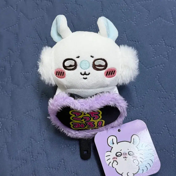 [BUNJANG] Chiikawa Momonga Fan Desk Doll / 치이카와 먼작귀 모몽가 부채 데스크톱 인형 판매합니다