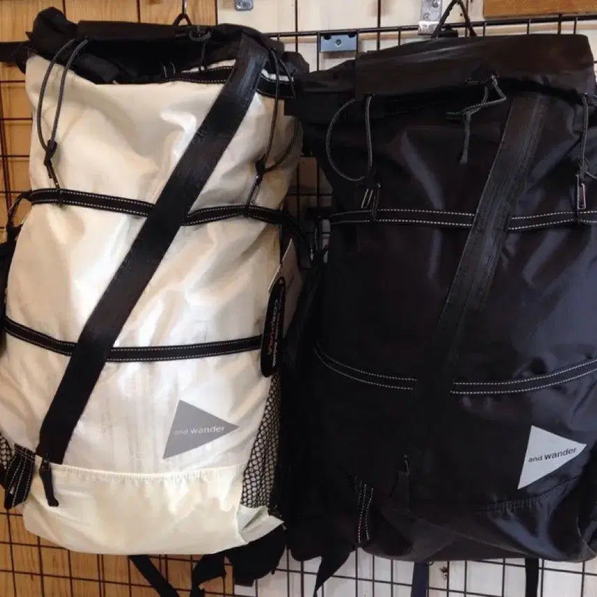 [BUNJANG] and wander 40L Backpack White / 앤드원더 40L 백팩 화이트