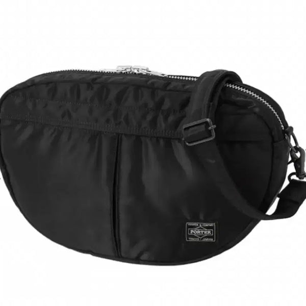 [BUNJANG] Porter Tanker Half Moon Bag Black / 포터 탱커 반달백 블랙