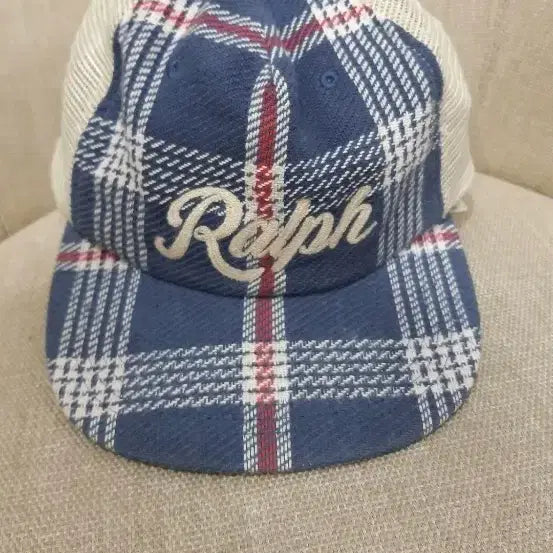 [BUNJANG] Polo Ralph Lauren Check Ball Cap / 폴로 랄프로렌 체크 볼캡