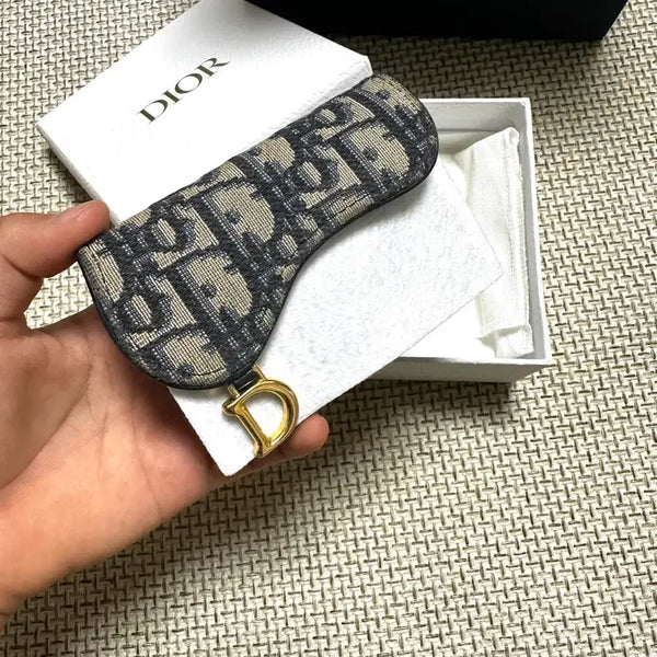 [BUNJANG] Dior Oblique Saddle Card Holder / [OS/풀구성] 25ss 디올 오블리크 새들 카드지갑