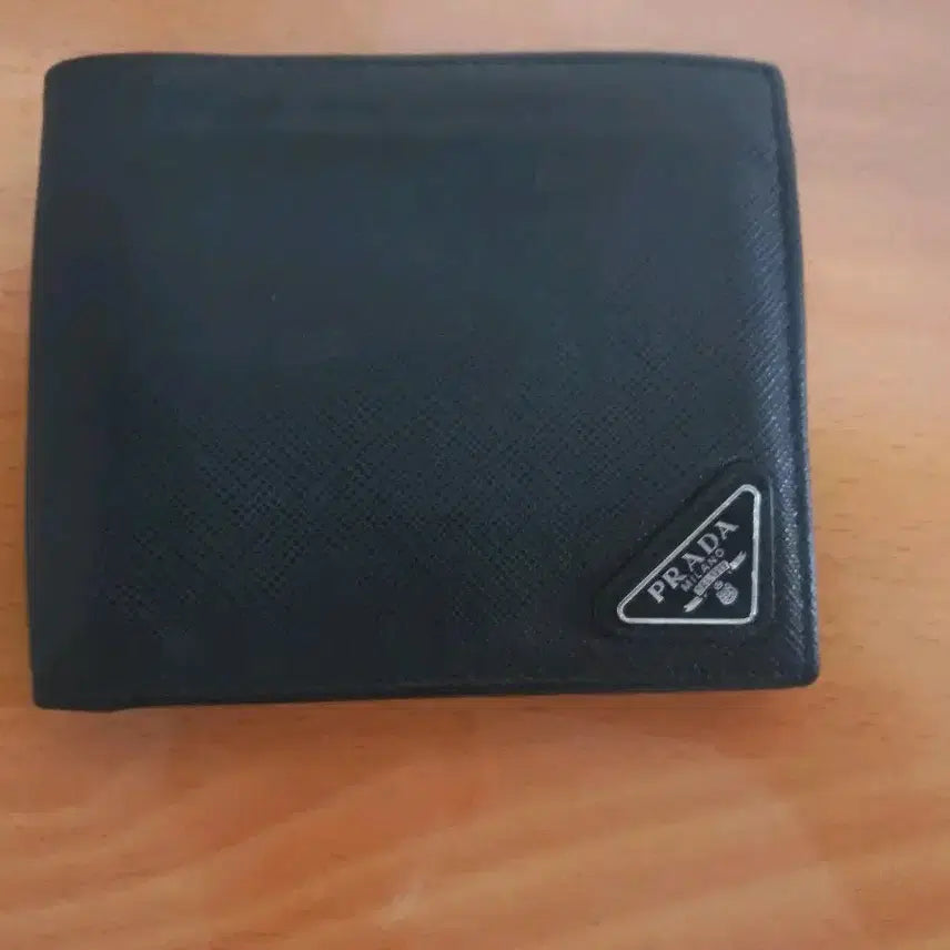 [BUNJANG] Prada Saffiano Wallet Black / 프라다 사피아노 반지갑 블랙