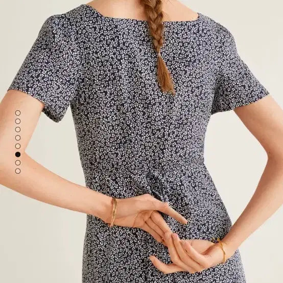 [BUNJANG] Mango Floral Dress (New) / 망고 플로럴 드레스(새상품)