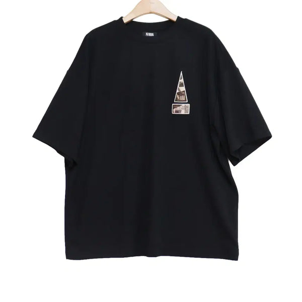 [BUNJANG] NBA Oversized Graphic T-Shirt Black L / NBA 오버핏 그래픽 반팔 티셔츠 블랙 L