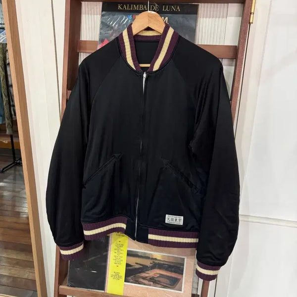 [BUNJANG] Wackomaria Rayon Souvenir Jacket / J186 와코마리아 레이온 수베니어 자켓