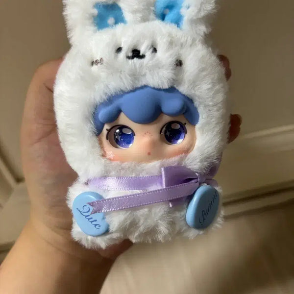 [BUNJANG] Kimi Papa White Rabbit Plush Toy / 키미파파 흰토끼