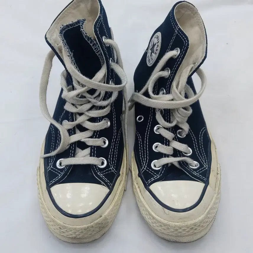 [BUNJANG] Converse Chuck 70 High Top Black / 컨버스 척70 하이 블랙 230