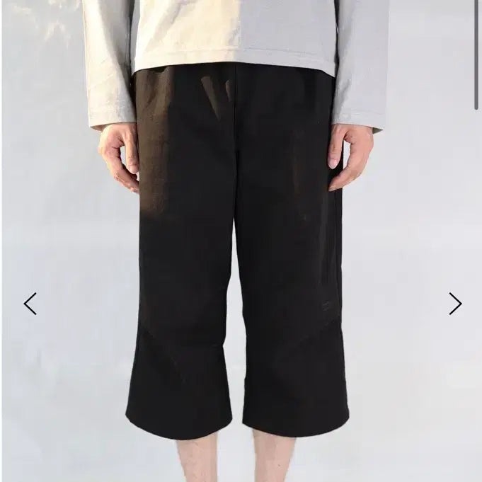 [BUNJANG] LES Capri Pants Black / les 레스 카프리 팬츠
