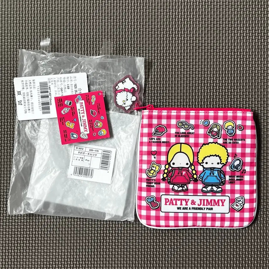 [BUNJANG] Sanrio Patty & Jiminy Pouch / [새상품]산리오 패티앤지미 파우치
