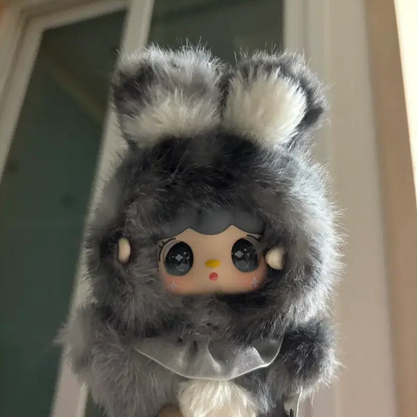 [BUNJANG] Yuki Hopping Bunny Plush / 유키 호핑버니 블랙