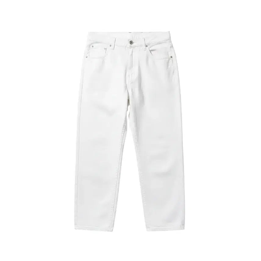 [BUNJANG] OOT White Wide Denim Pants (Women's S) / 여성S/ OOT 화이트 와이드 데님팬츠 38-99