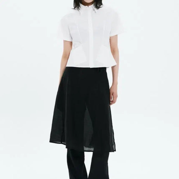 [BUNJANG] Hanahii Hidden Pocket Skirt Pants / 하나히 히든 포켓 스커트팬츠 1