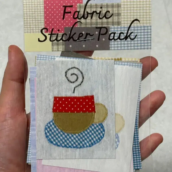 [BUNJANG] Jannu Fabric Sticker Pack New / 쟌뭉 패브릭스티커팩 새상품