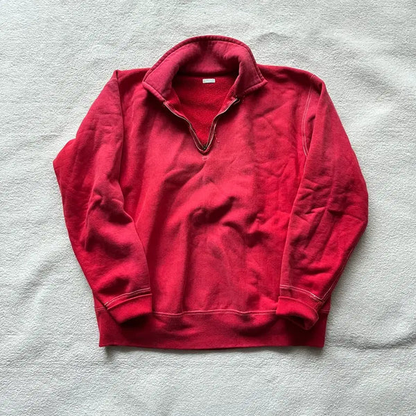 [BUNJANG] apresse Half Zip-Up Sweatshirt / 아프레쎄 하프집업