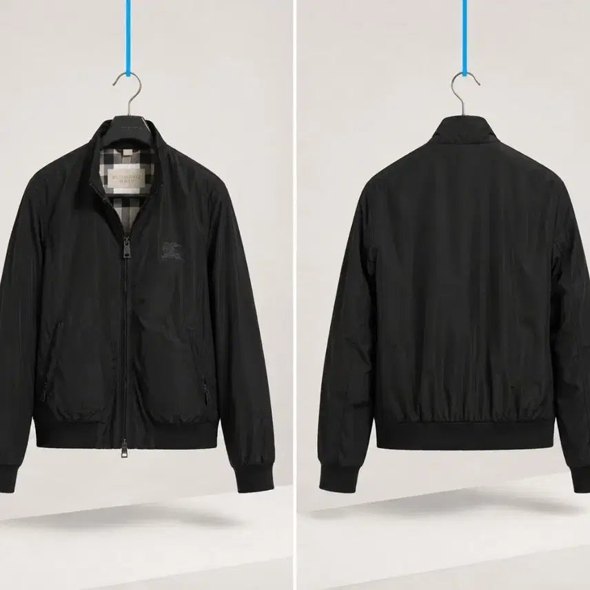 [BUNJANG] Burberry Black Blouson Jacket / 정품 버버리 블랙블루종