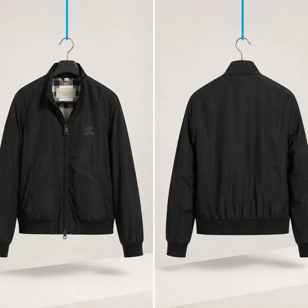 [BUNJANG] Burberry Black Blouson Jacket / 정품 버버리 블랙블루종