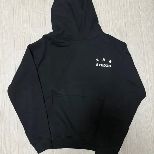 [BUNJANG] IAH Studio Hoodie Black / [L] 아이앱스튜디오 후드티 블랙