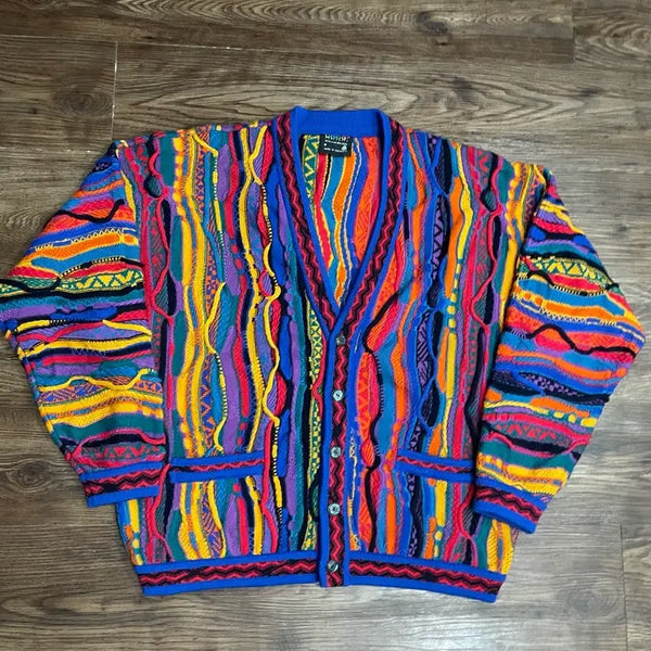 [BUNJANG] COOGI 3D Cable Knit Cardigan / 쿠지 COOGI 케이블 가디건